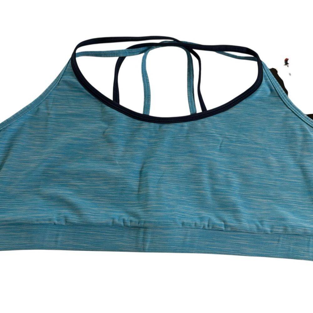 Strappy Blue‎ Sports Bra